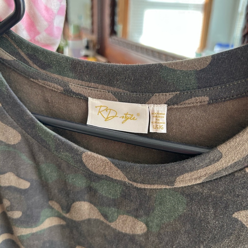 RD Style Camouflage T-Shirt